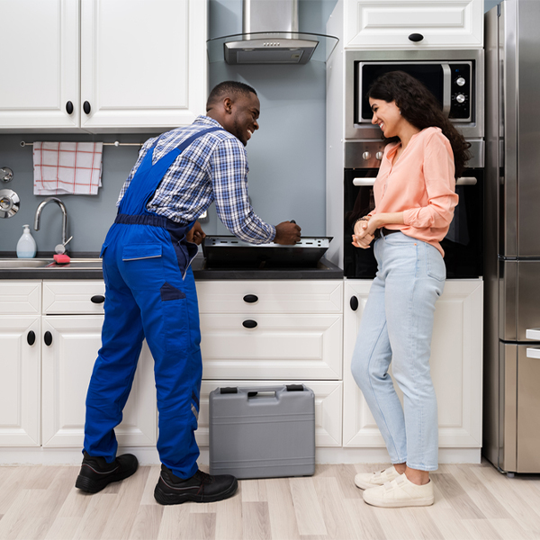 can you provide an estimate for cooktop repair before beginning any work in Montague Texas